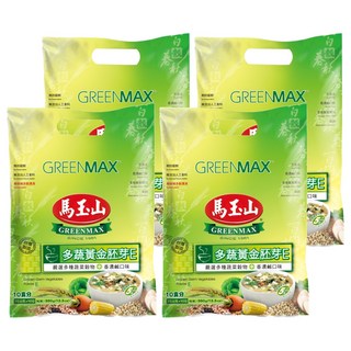 馬玉山 多蔬黃金胚芽E 沖泡粉, 35g, 10包, 4袋