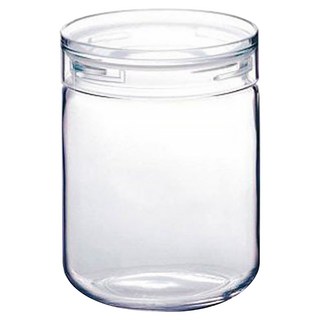 SEISHO 星硝 cellarmate透明玻璃保存瓶 L2 廣口設計, 800ml, 1個