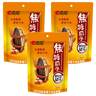 ChaCha 洽洽 焦糖瓜子, 160g, 3包