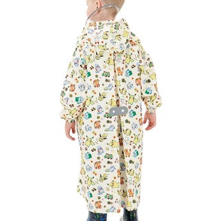 愛北鼻 親子同款加厚防水雨衣, 試穿身高 70-150cm以下, 皮卡丘, XXXL