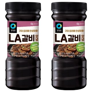 청정원 LA갈비양념, 840g, 2개