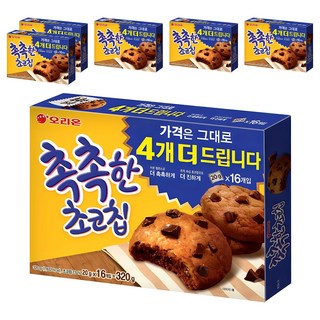 촉촉한초코칩, 320g, 6개