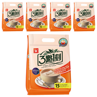 3點1刻 經典原味奶茶, 20g, 15包, 5袋