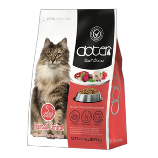 doter 寵愛物語 成貓 化毛保健 貓飼料, 1.5kg, 1袋