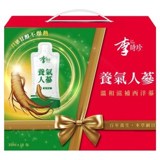 李時珍 養氣人蔘 蓮子百合複方飲 百年養生 本草綱目, 18包, 35ml, 1盒