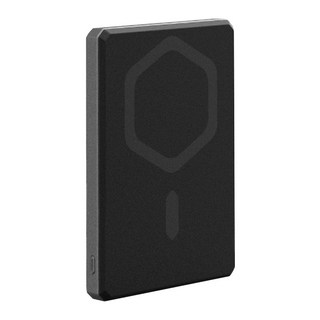 UAG 磁吸無線耐衝擊行動電源 支架款 5000mAh, SLM-5, 黑灰色