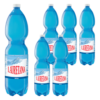 LAURETANA 蘿莉塔娜 天然冰河水, 1.5L, 6瓶