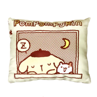 SANRIO 三麗鷗 布丁狗長方型抱枕, 晚安布丁 黃色