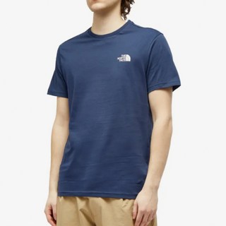 THE NORTH FACE 男款透氣短袖簡約圓頂短袖T恤 TA2TX58K2