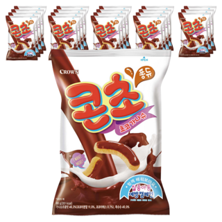 크라운 콘초 초코가나슈, 66g, 20개