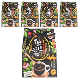 豐滿生技 紅薑黃仙草凍飲 添加紫錐花 台灣原產, 25g, 40包