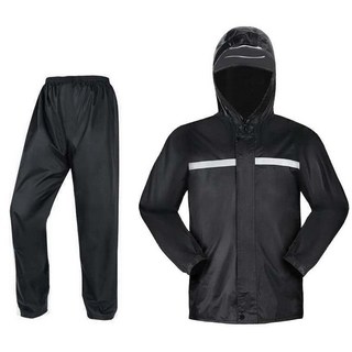 머지샵 남성용 오토바이 우비 상하의 세트