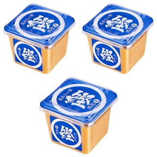 菊鶴 鰹昆布味噌 100%台灣國產白米 非基改黃豆 天然發酵, 500g, 3盒