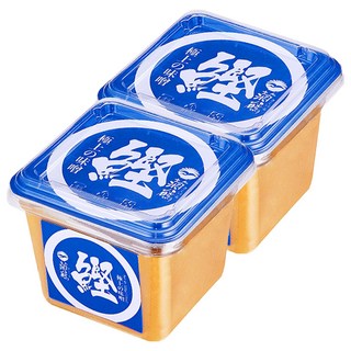 菊鶴 鰹昆布味噌 100%台灣國產白米 非基改黃豆 天然發酵, 500g, 2盒