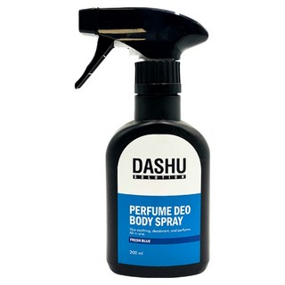DASHU 身體香氛噴霧 Fresh Blue 香水除臭劑, 200ml, 1瓶
