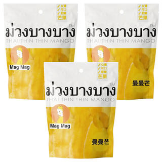 曼曼芒 芒果乾, 50g, 3包