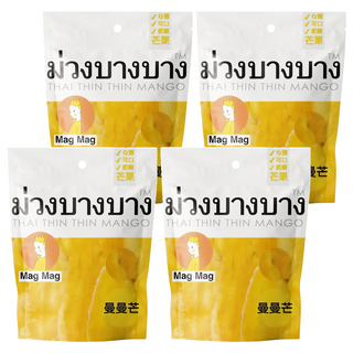 曼曼芒 芒果乾, 50g, 4包
