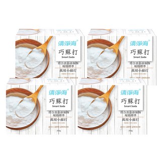 清淨海 巧蘇打 小蘇打, 350g, 4盒
