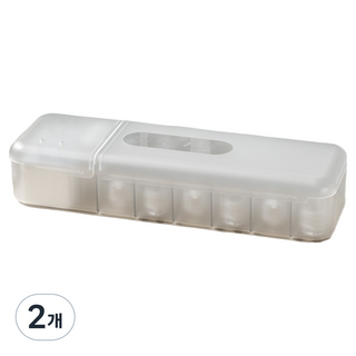 VELONIC 塑膠桌上型電線整理充電線收納盒 VELONIC-CDH-L, 白色, 2個