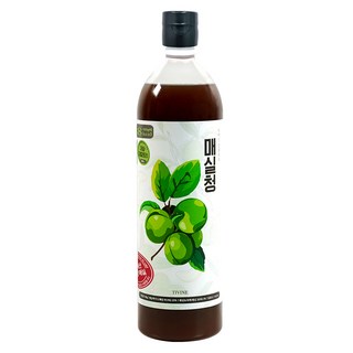 티바인 알룰로스 매실청 매실액기스 원액, 590g, 1개