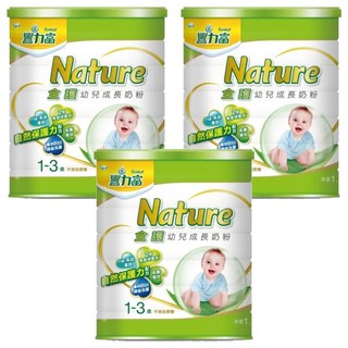 Fernleaf 豐力富 Nature 全護幼兒成長奶粉 3號 1~3歲, 1.5kg, 3罐