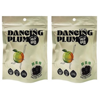 信義鄉農會 梅子跳舞系列酵素梅 台灣信義鄉特產, 2包, 100g