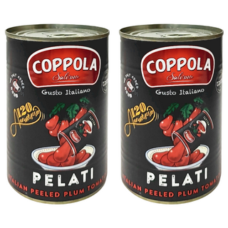 COPPOLA 柯波拉 天然無加鹽去皮整粒番茄, 400g, 2罐