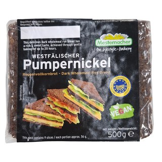 Mestemacher 麥大師 德國裸麥粗麵包, 1個, 500g