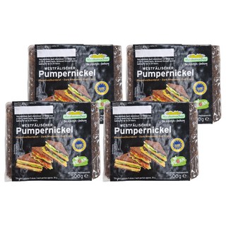 Mestemacher 麥大師 德國裸麥粗麵包, 4個, 500g