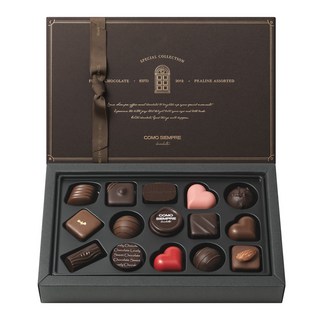 꼬모쎔쁘레 시그니쳐 수제초콜릿 세트, 초콜릿 15종, 1세트