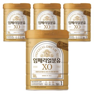 임페리얼드림XO 분유 1단계, 800g, 4개