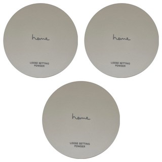 heme 喜蜜 輕透持妝蜜粉 7g, 3個, 00 絲霧