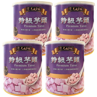 元歲本舖 特級芋頭 嚴選台灣芋頭 綿密香甜 900g, 4罐