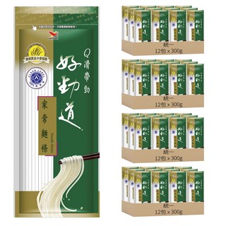 統一 好勁道 家常麵條, 300g, 48包