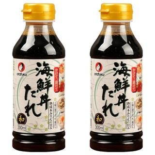 OTafUKU 海鮮丼用醬汁 海鮮丼飯蓋飯醬, 300ml, 2個