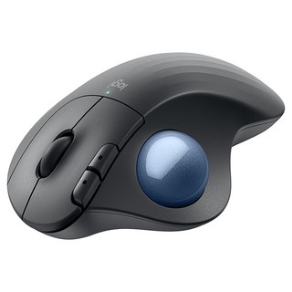 logitech 羅技 ERGO 軌跡球滑鼠, M575S, 石墨黑