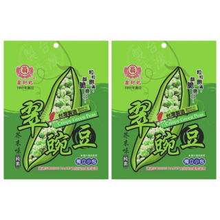 翁財記 翠豌豆 芥末味, 170g, 2包