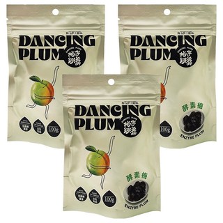信義鄉農會 梅子跳舞系列酵素梅 (100g/包) - 台灣在地青梅, 3包