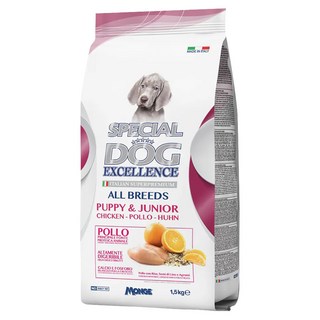 LECHAT EXCELLENCE 幼母犬天然呵護配方狗飼料, 1個, 1.5kg, 雞肉 + 甜橙