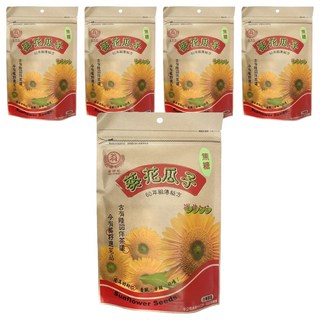 翁財記 葵花瓜子 焦糖, 200g, 5包