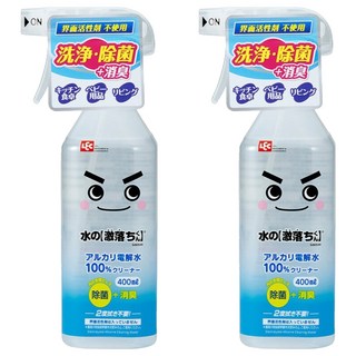 LEC 激落君電解水清潔劑, 400ml, 2瓶