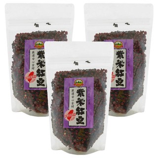 WON LAI WON 旺來旺 紫米紅豆, 400g, 3包