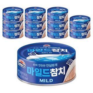 사조참치 마일드, 135g, 12개