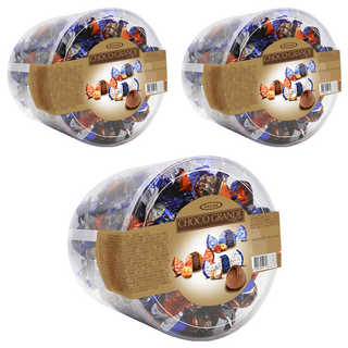 Tayas 格蘭德綜合味可可製品 焦糖風味/蘋果風味/椰子風味, 1kg, 3罐