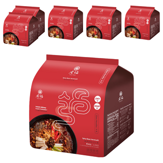 老鍋米粉 麻婆春雨 4人份, 65g, 6袋