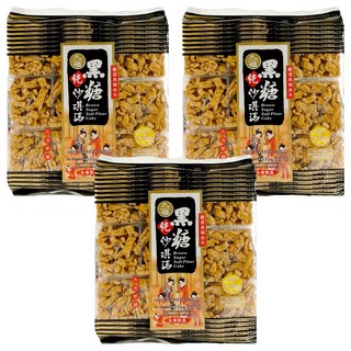 九福 黑糖沙琪瑪, 香甜可口, 奶素者適用, 鬆軟美味, 百吃不膩, 226.8g, 3袋