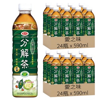 愛之味 健康油切分解茶, 590ml, 48瓶