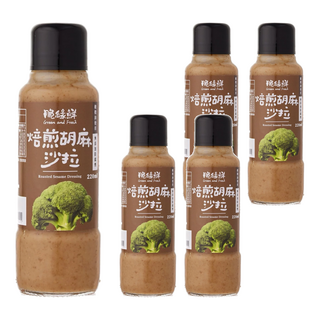 KOKUMORI 穀盛 脆綠鮮沙拉 焙煎胡麻, 220ml, 5瓶