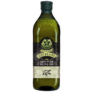GIURLANI 喬凡尼 老樹純橄欖油 100%純橄欖油 適合涼拌/煎煮/炒炸, 1L, 1瓶