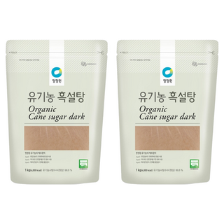 청정원 흑설탕, 1kg, 2개